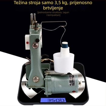 GK9-2 Električna mašina za šivanje i zatvaranje vrećica, prijenosna kućna zatvaračica za tkane vrećice