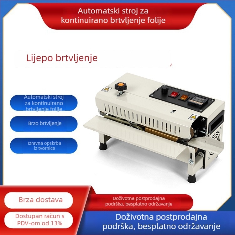 FR400 automatska kontinuirana mašina za zavarivanje filma za plastične vrećice, vrećice od aluminijske folije i čajne vrećice