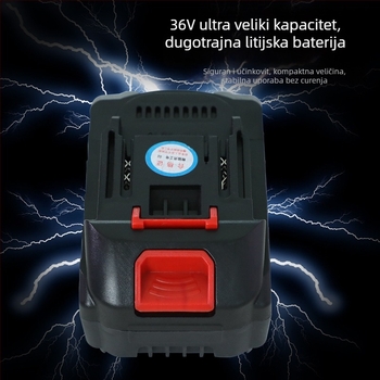 Akkumulatorski prenosni zatvarač za pletene vrećice