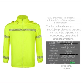 Kapuljačasta majica za UV zaštitu, Ice Silk materijal, brzo se suši, dugi rukavi, zaštita od sunca