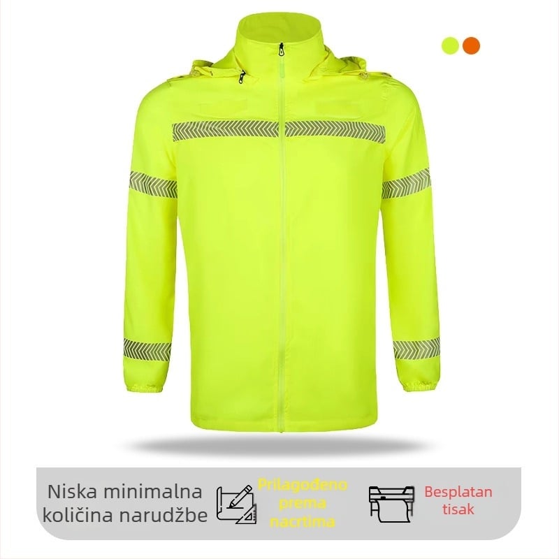 Kapuljačasta majica za UV zaštitu, Ice Silk materijal, brzo se suši, dugi rukavi, zaštita od sunca