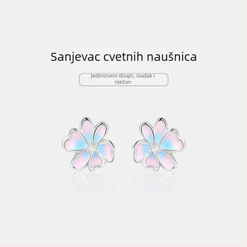 Šarene naušnice s hibiskusom za žene, 2026 novi stil, vrhunska kvaliteta, svjež i jedinstven dizajn, udobne za uho