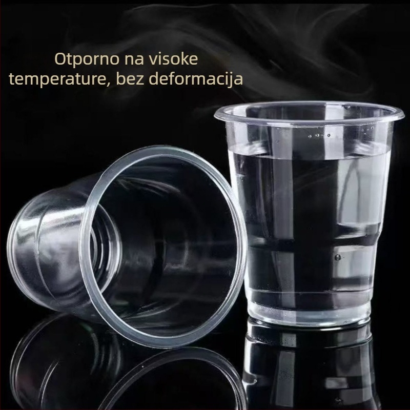 Kućni prijenosni debeli sklopivi bazen za vodu, prozirna okrugla posuda za pranje, višenamjenska posuda za skladištenje vode