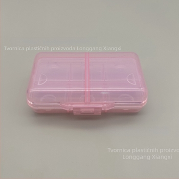 8 pretinaca tjedni organizator lijekova – prijenosna putna kutija za tablete, moguć tisak logotipa