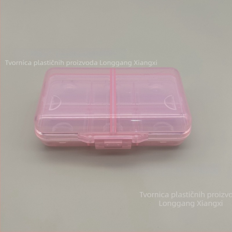 8 pretinaca tjedni organizator lijekova – prijenosna putna kutija za tablete, moguć tisak logotipa