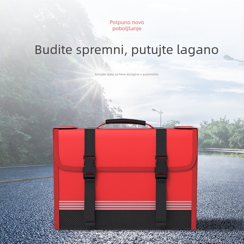 Auto hitni set za putovanja – prilagodljiv
