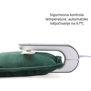 Punjačka električna boca za toplu vodu s odjeljivanjem vode i električne struje, zaštita od eksplozije, debeli flanel materijal, Tao Wantong, 3C certifikat