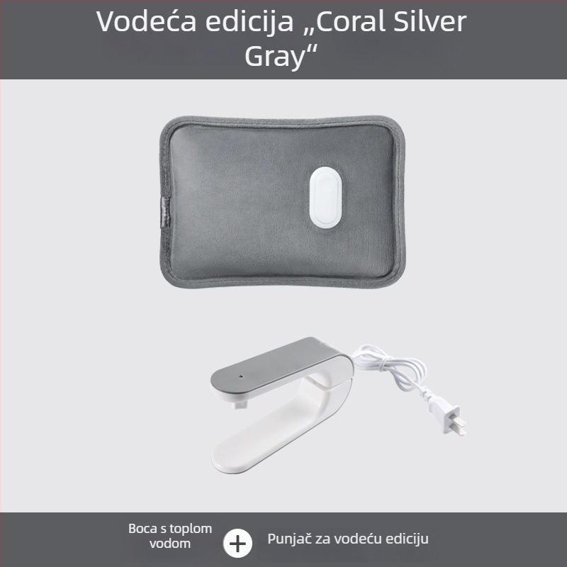 Punjačka električna boca za toplu vodu s odjeljivanjem vode i električne struje, zaštita od eksplozije, debeli flanel materijal, Tao Wantong, 3C certifikat