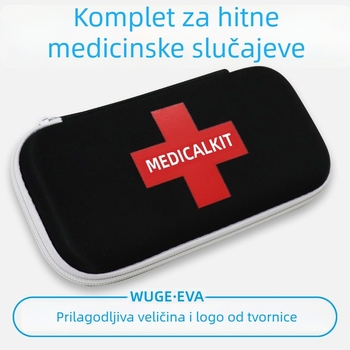 EVA medicinska torba za automobil s zaštitom od tlaka, prijenosni hitni medicinski set za kampiranje i skladištenje medicinskih potrepština