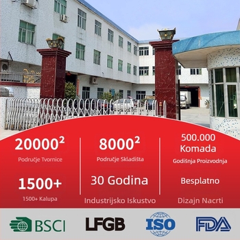 Metalna kutija za prvu pomoć s četiri odjeljka, dvostruki dizajn, veliki kapacitet, prijenosna