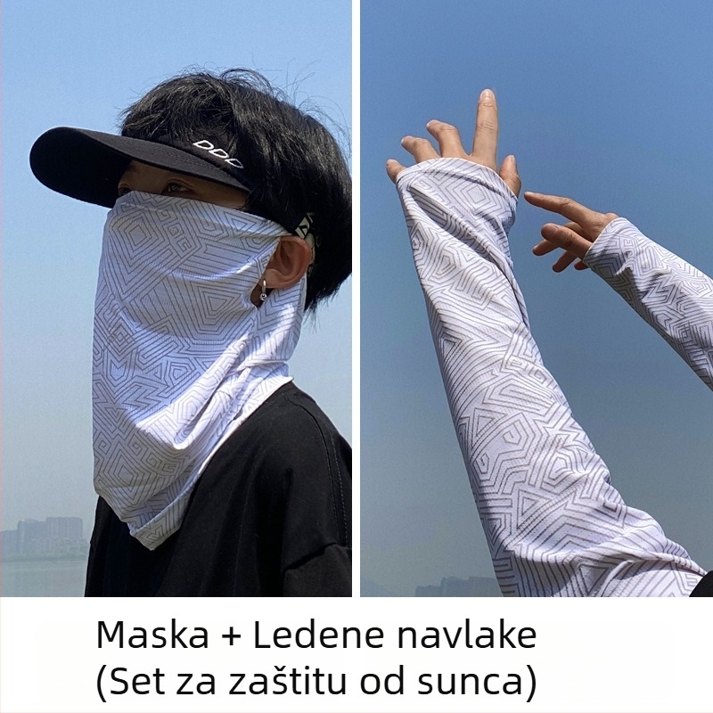 Muški rukavi za zaštitu od sunca, udobni i prozračni, širokog kroja, velika veličina, za ribolov i vožnju