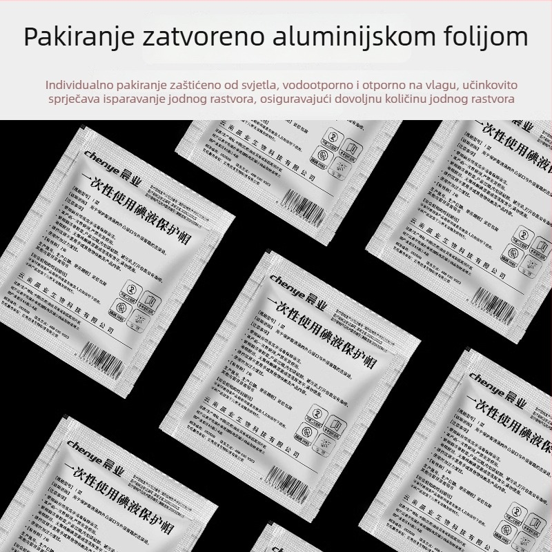 Morning Industry Medicinski kap s povidon-jodom za peritonealnu dijalizu