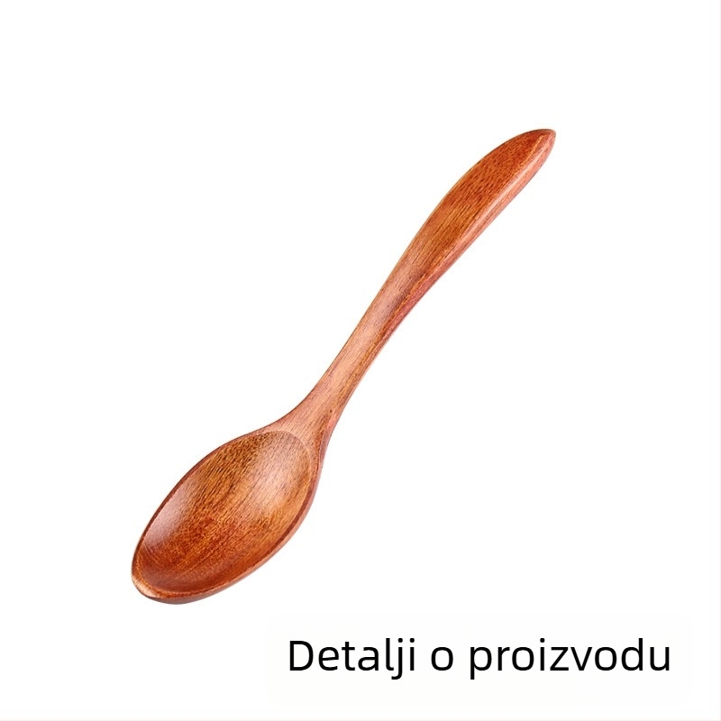 Drveni posuda za sol s poklopcem, posuda za začine i šećer – retro kuhinjski dodatak