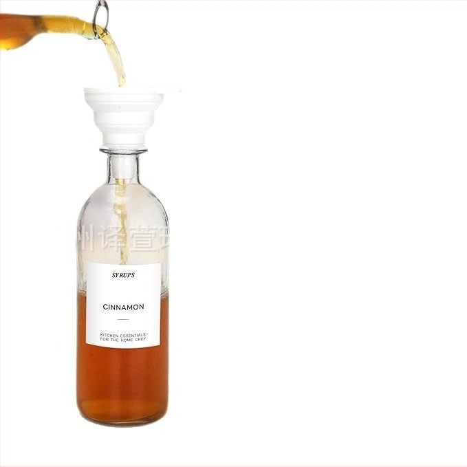 Set za ulje i ocat, 500 ml, staklena posuda s metalnim izljevom i automatskim otvaranjem i zatvaranjem