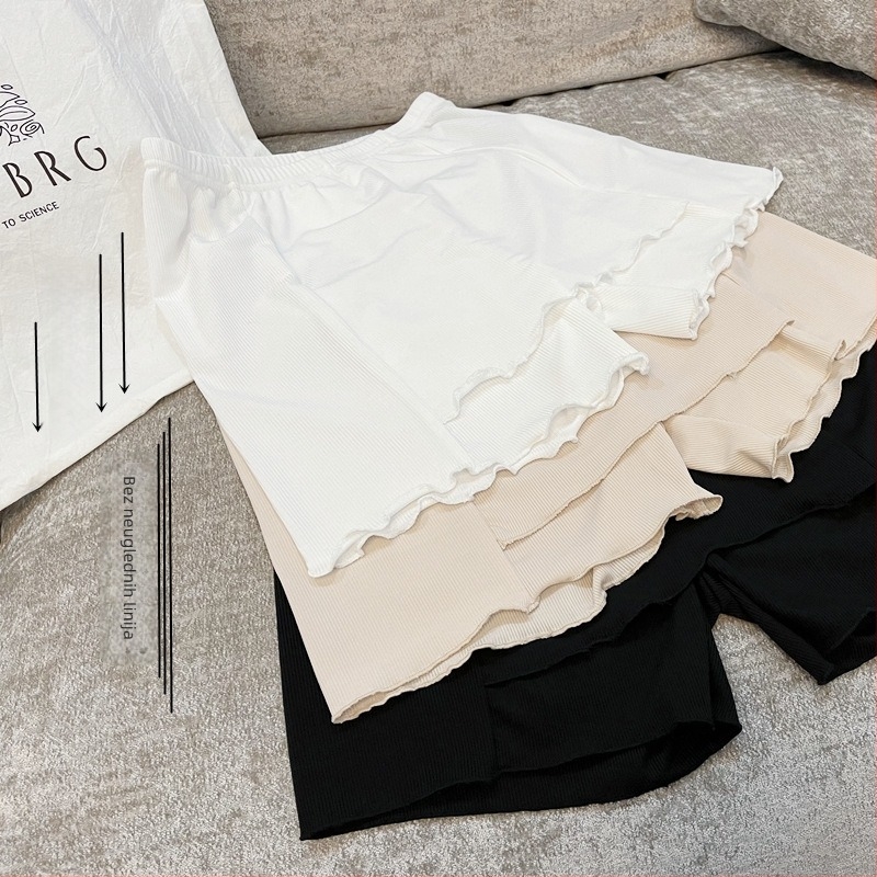 Ljetne ženske legice ležernog kroja s panelom privatnosti, duljina 3/4, Ice Silk