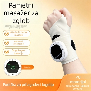 EMS masaža zapešća s grijanjem, za sport i fitness