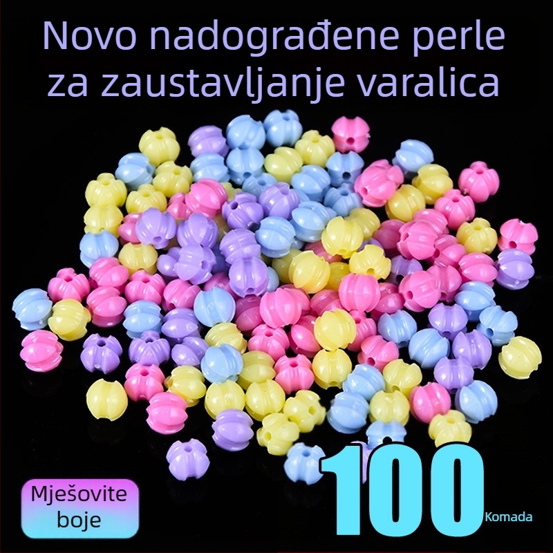 SEELUCKER Kugličasti stopper s križnim žljebom za ribolov – ne šteti liniji