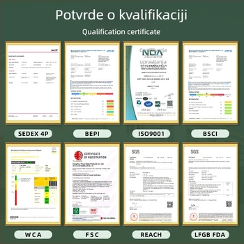 Prilagođena posuda za čuvanje zrna kave sa vakuumskim staklenim zatvaračem i pritisknim poklopcem – otporna na vlagu posuda za čaj