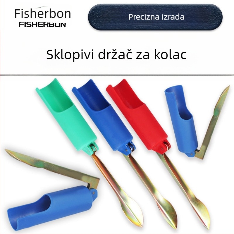 Fisherbon Sklopiva podrška za štap za pecanje – stalak za morski štap, višenamjenski dodatak za ribolov
