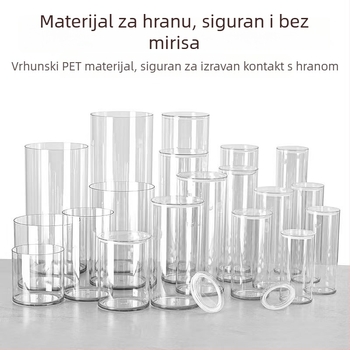 Plastična posuda za skladištenje s velikim kapacitetom, zaptivna, za čaj, žitarice i hranu za kućne ljubimce