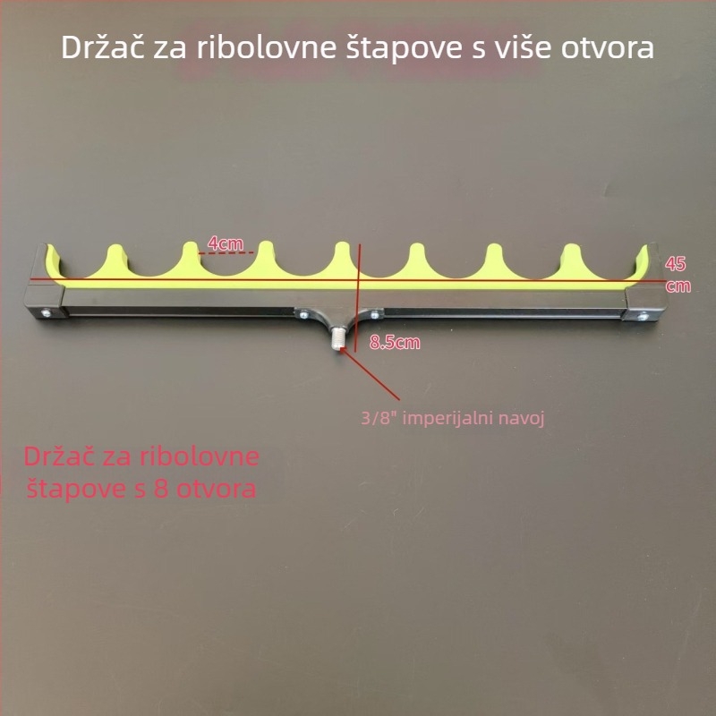 Držač za štapove od mekog spužvastog materijala – za karp štapove, stalak za izlaganje i fiksirajuća glava