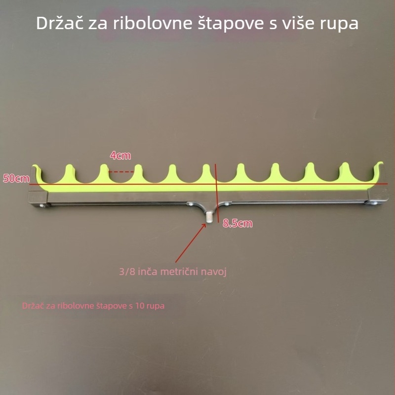 Držač za štapove od mekog spužvastog materijala – za karp štapove, stalak za izlaganje i fiksirajuća glava