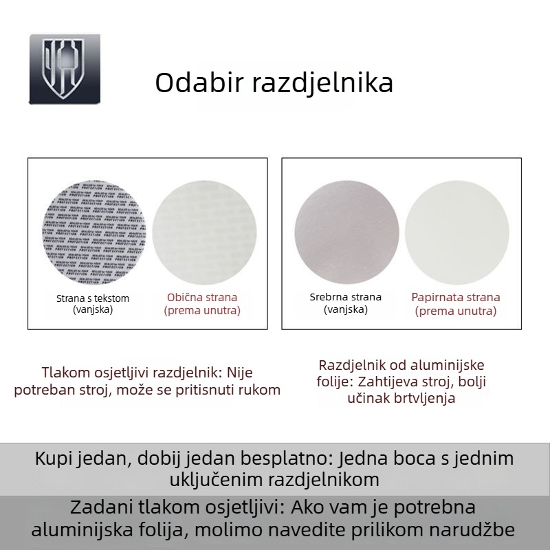 PET prozirna posuda s širokim otvorom i aluminijskim poklopcem, za orašaste plodove, žitarice i grickalice