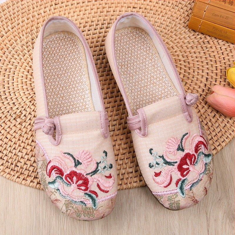 Ženske cipele Old Beijing od mrežastog materijala, slip-on, lagane, ljetna obuća