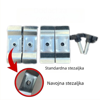 Snažna i stabilna klipsa za vanjski kišobran — univerzalni pričvrsni dodatak za kamping kolica, ribarske stolice, štandove i mala kolica
