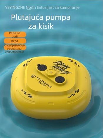 Plutajuća oksigenator za kampiranje – vanjski vodootporni oksigenator, aerator vode za ribolov i akvarij