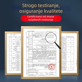 Prozirna PET plastična posuda za hranu sa zatvaračem, okrugla posuda širokog otvorom za pakiranje čaja i sušenog voća