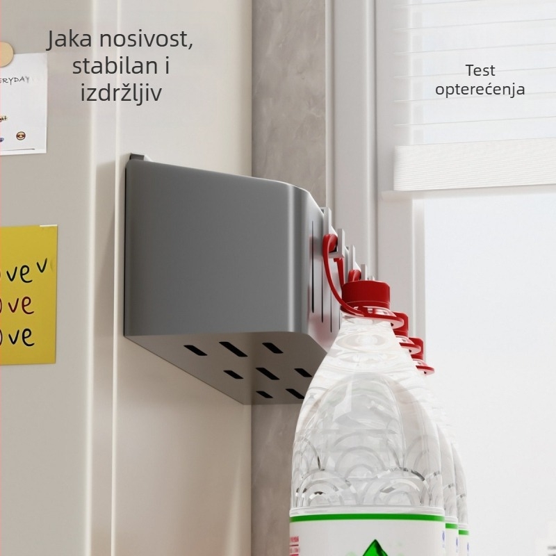 Zidni organizator bez bušenja za luk, đumbir i češnjak
