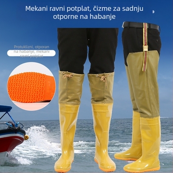 Čizme za presađivanje riže iznad koljena, vodene cipele za polja, protuklizne i izdržljive, za muškarce i žene