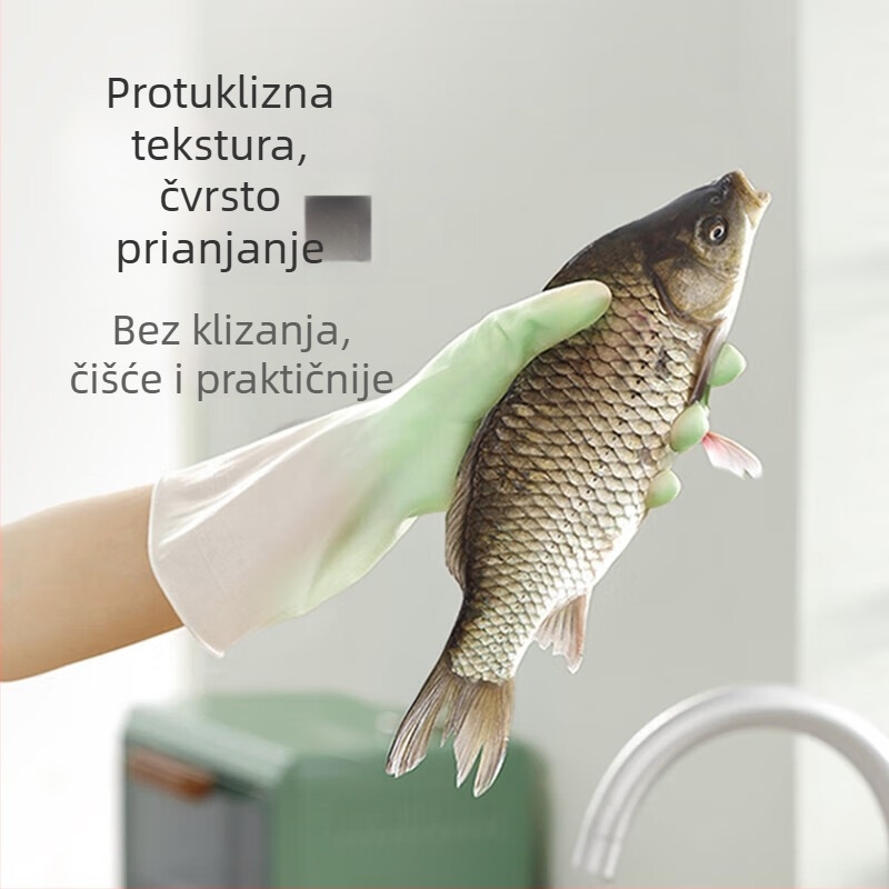 Kućne rukavice za pranje suđa, otporne na habanje od PVC, vodootporne za kuhinjsko čišćenje