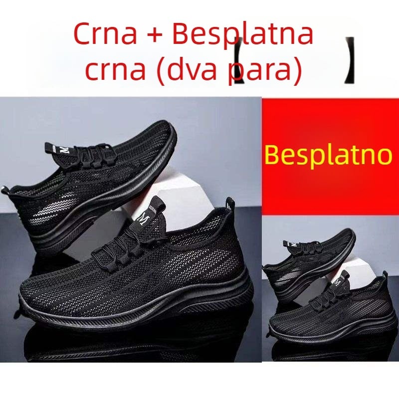 Muške mrežaste tenisice za proljeće i ljeto, niski kroj, prozračne i udobne svakodnevne trkačke tenisice s mekanom potplatom