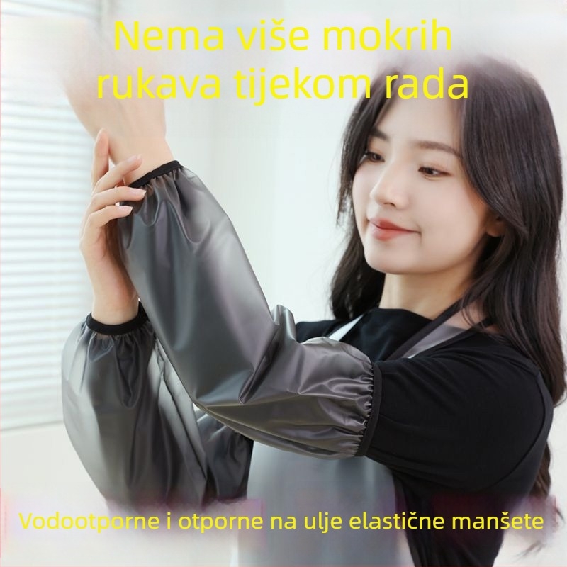Unisex TPU kuhinjski rukavi – vodootporni, otporni na ulja i prljavštinu, za kućanske poslove