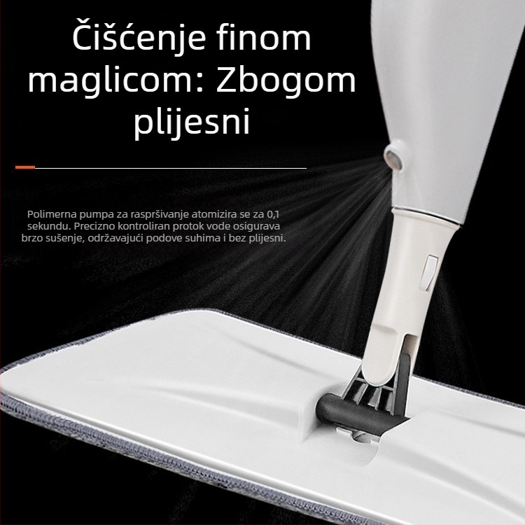 Sprej mop za suho i mokro čišćenje, bez korištenja ruku