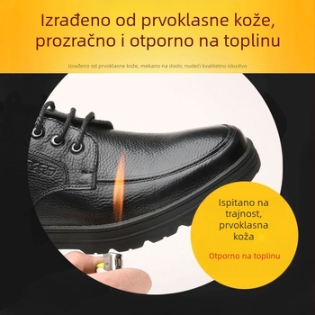 Prave kožne muške cipele, mekana potplata, casual poslovne cipele za mlade