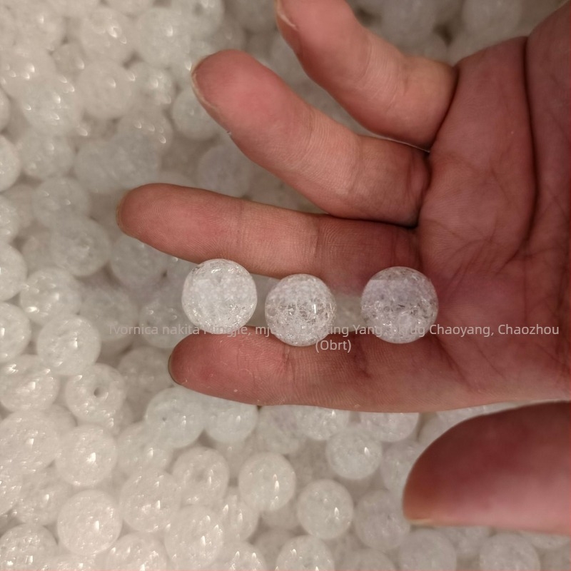 Akrilne perle s pukotinama, 6–18 mm, slobodne perle za dječju DIY narukvicu