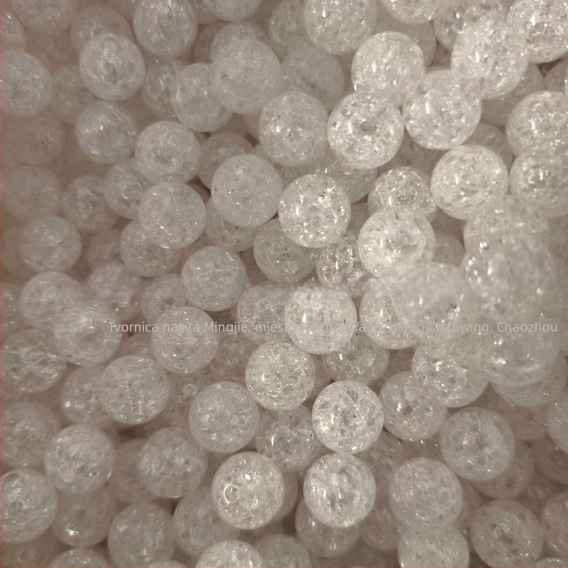 Akrilne perle s pukotinama, 6–18 mm, slobodne perle za dječju DIY narukvicu