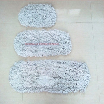 Zamjenski ručnik za plosati mop, debeli pamučni konac, pokrov glave za skupljanje prašine, za kućne drvene podove, veličine 40/60/80/90 cm, paket