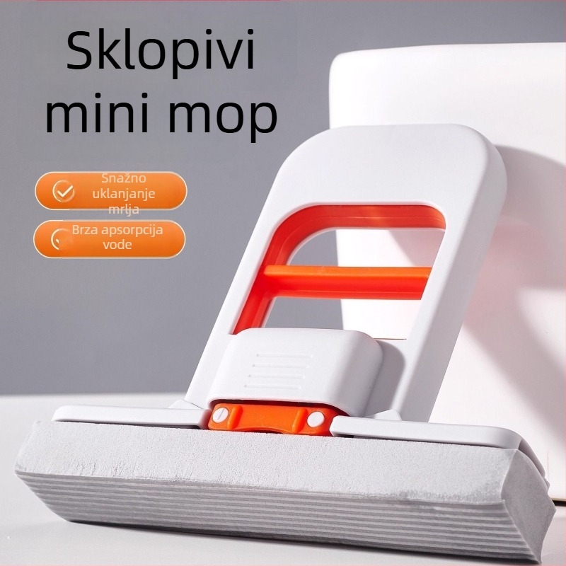 Mini kuhinjski mop sa spužvom, ručno držan, apsorpcijski alat za čišćenje