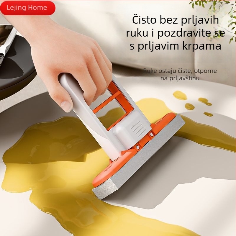 Mini kuhinjski mop sa spužvom, ručno držan, apsorpcijski alat za čišćenje