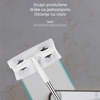 Prilagođeni jednokratni papirnati mop s elektrostatističkim uklanjanjem prašine – plosnati mop za kuhinju i dnevnu sobu