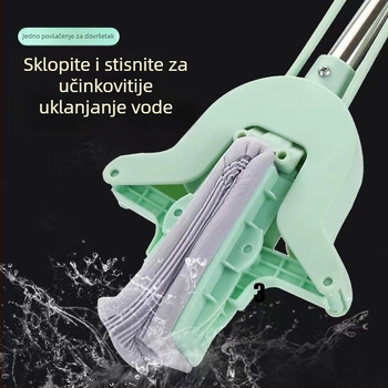Kućni mop s spužvom za kupaonicu, sklopiv, antistaticki, vrlo upijajući