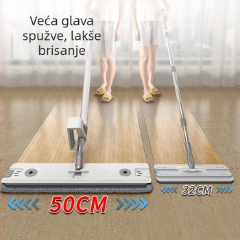 Bezkontaktni mop za kućnu upotrebu — sve-u-jednom mokro i suho brisanje za drvene podove