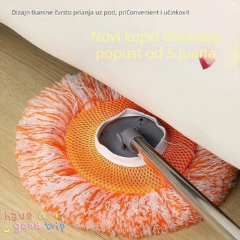 Mop u obliku suncokreta za uklanjanje prašine, čišćenje stropova i zidova te čišćenje pločica
