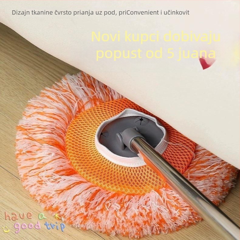 Mop u obliku suncokreta za uklanjanje prašine, čišćenje stropova i zidova te čišćenje pločica
