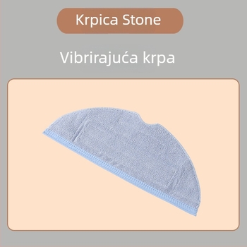 Perivi vibrirajući mop s krpama za čišćenje, kompatibilan s Roborock G10S i T7S dodacima