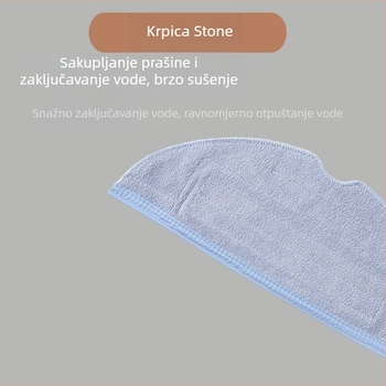 Perivi vibrirajući mop s krpama za čišćenje, kompatibilan s Roborock G10S i T7S dodacima